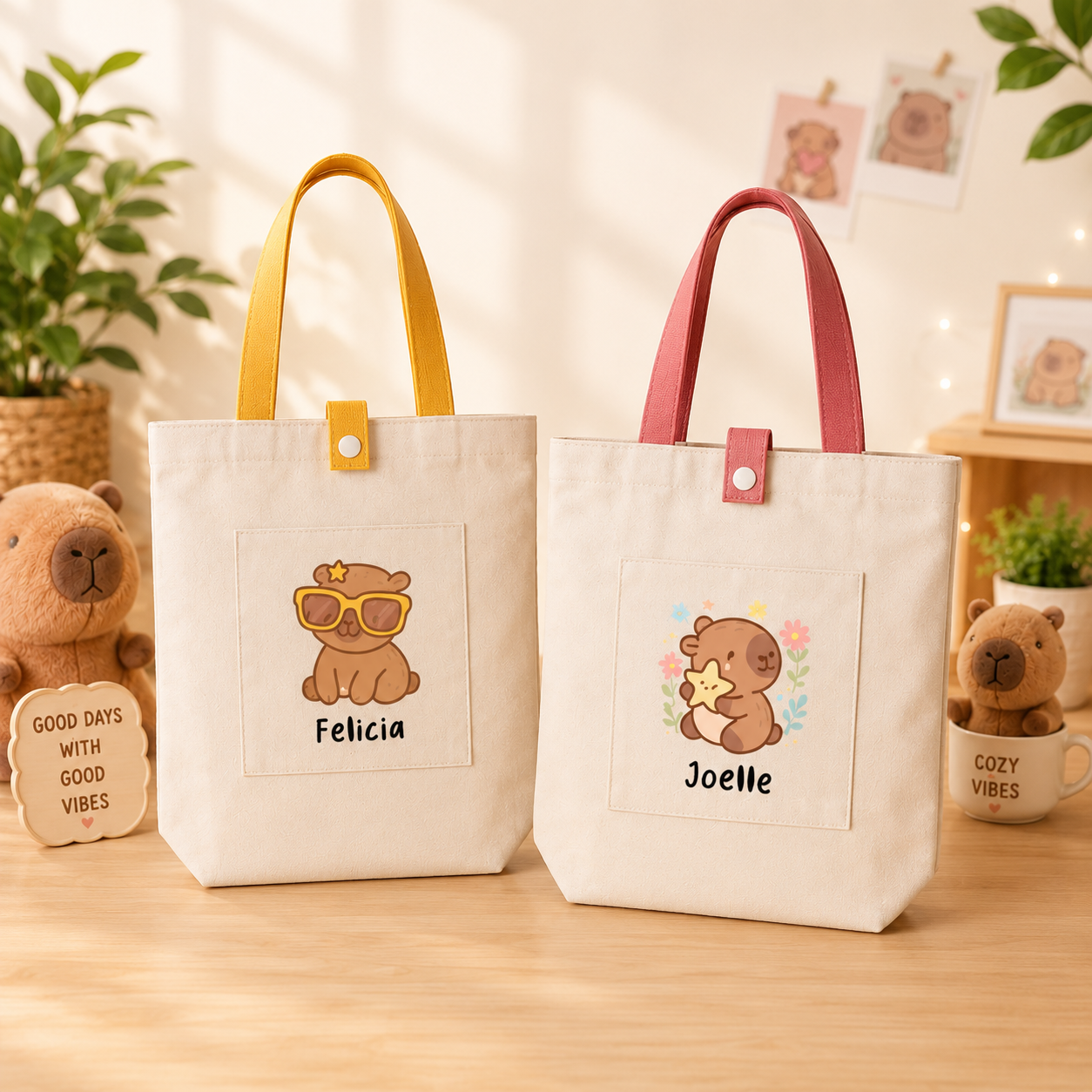 Capybara Custom Tote