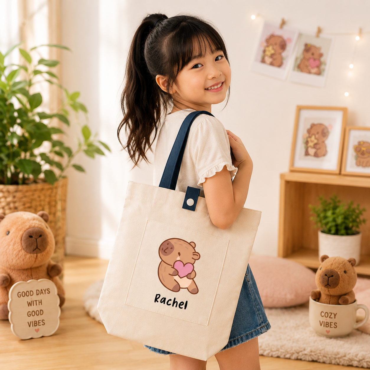 Capybara Custom Tote