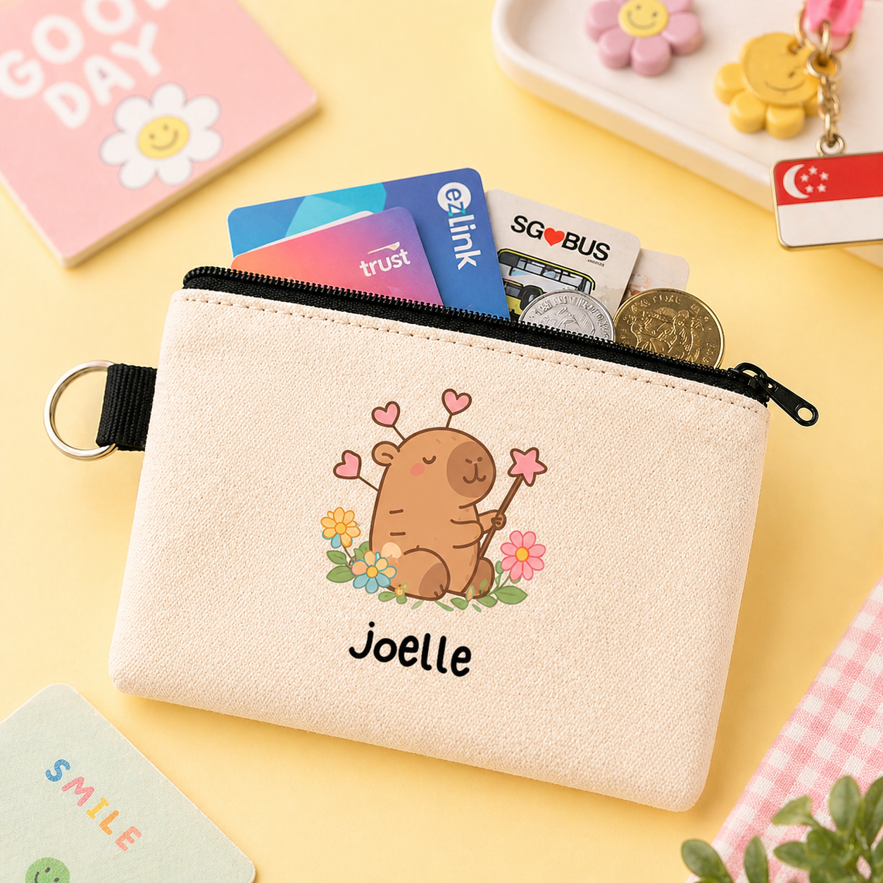 Capy Bara - Keyring Coin Purse
