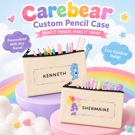 Carebear Name Pencil Case