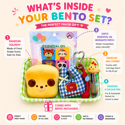Random Squishy Bento Gift Set