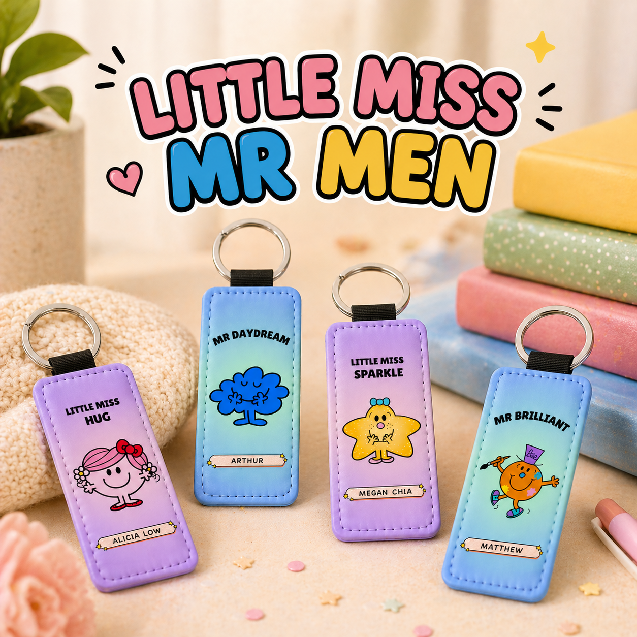 Little Miss/ Mr Series Key Tag