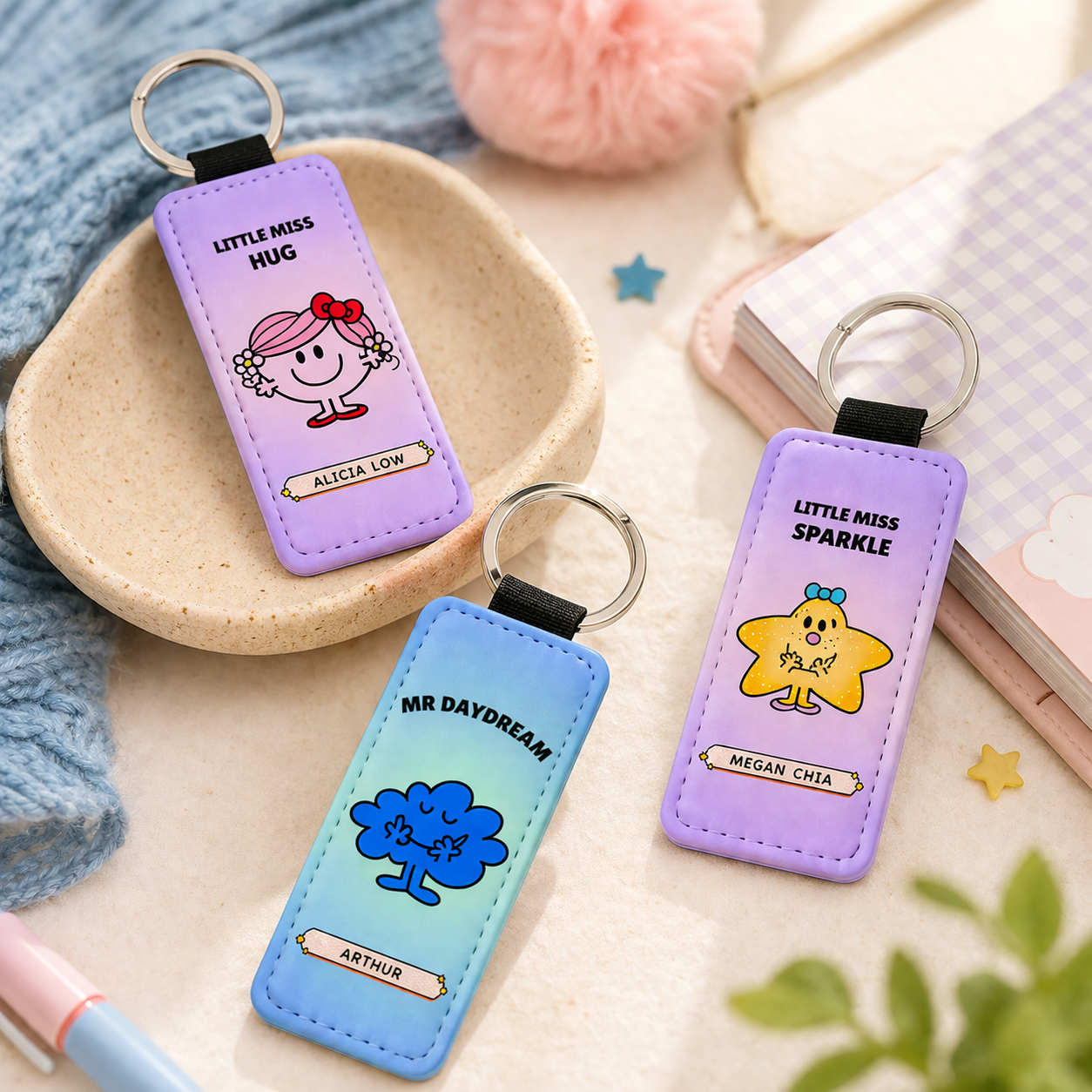 Little Miss/ Mr Series Key Tag
