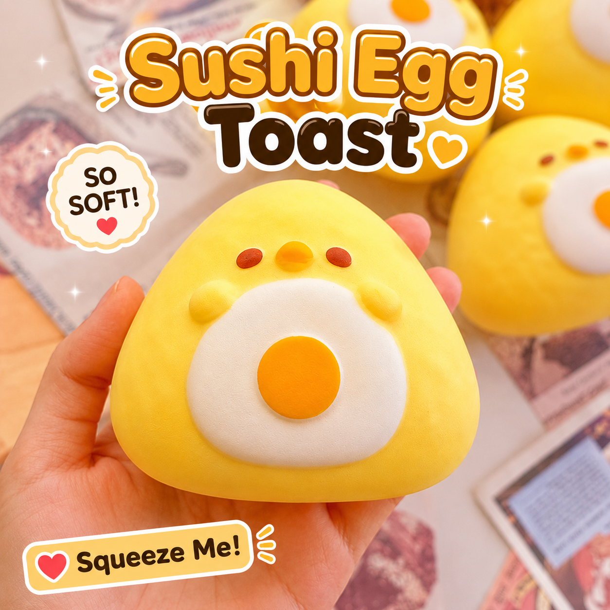 Bread Toast Squishy