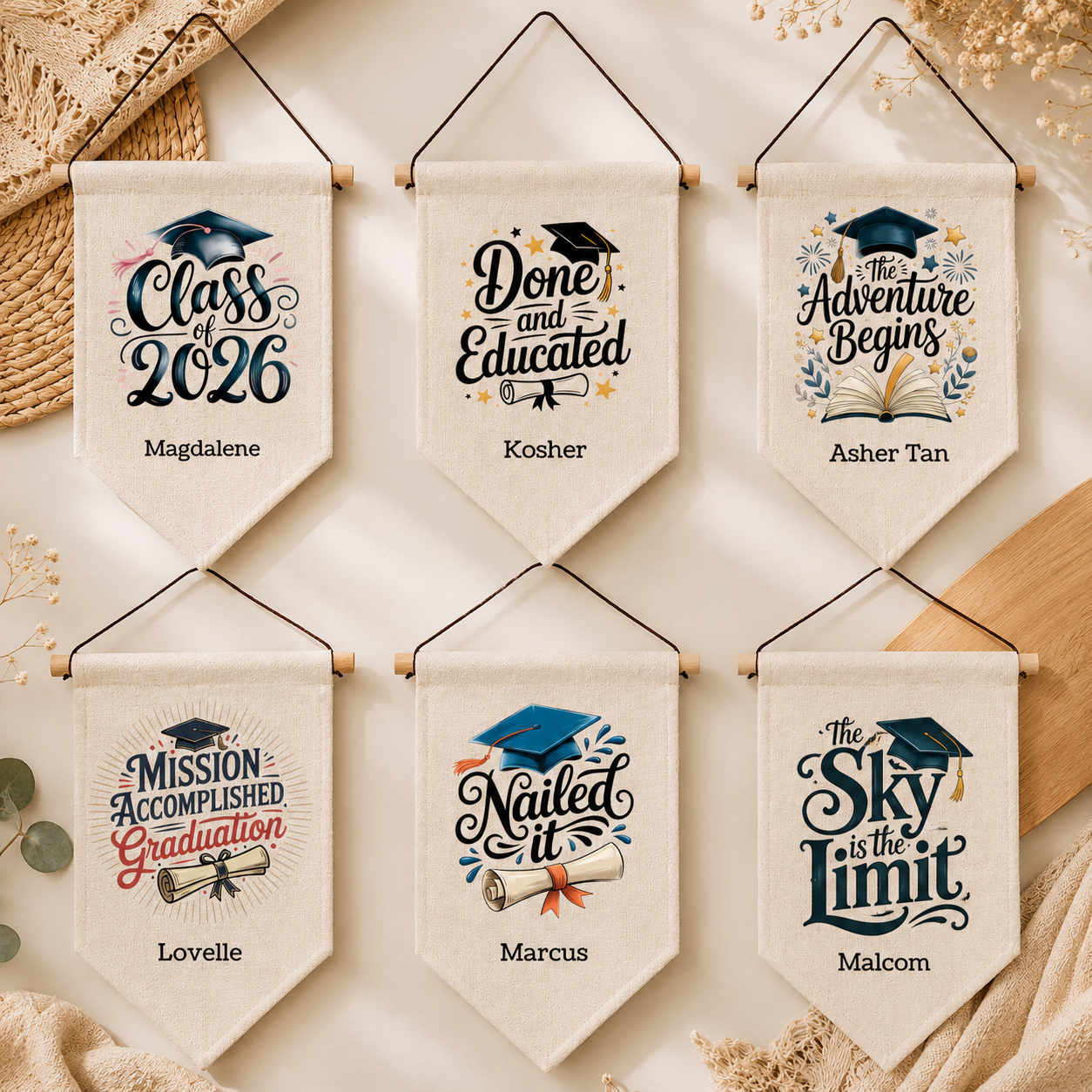 Class of 2026 - Flag Banners