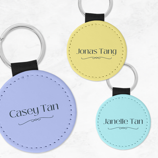 ColorMix Round Key Tags