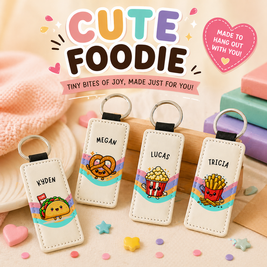 Foodie Key Tag
