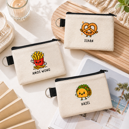 Cute Foodie - Keyring Coin Purse