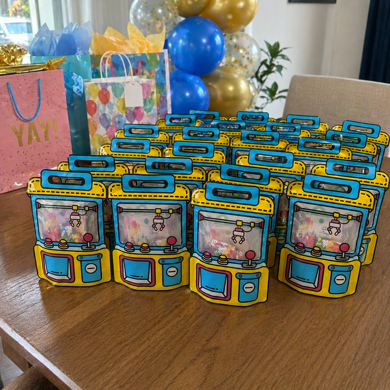 [Pre-Packed] Arcade Party Gift Favor Set – Fun Claw