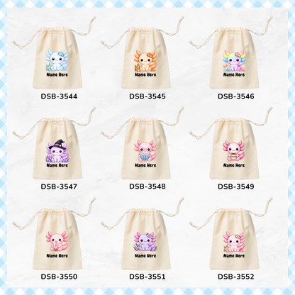 AXOLOTLS Custom Favor Bags