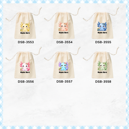 AXOLOTLS Custom Favor Bags