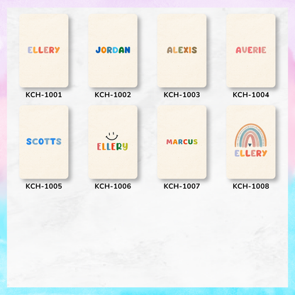 Signature Classic Name - Card Holder Keychain