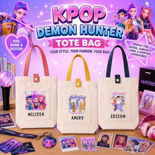 KPOP Demon Hunter Custom Tote