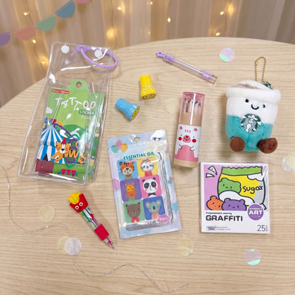 Plush Colouring Carrier Set