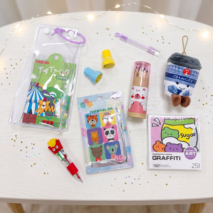 Plush Colouring Carrier Set