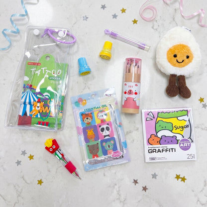 Plush Colouring Carrier Set