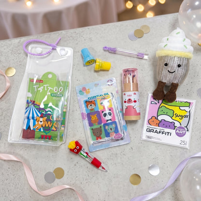 Plush Colouring Carrier Set