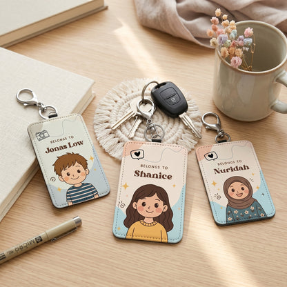 Chibi Keychain Card Holders