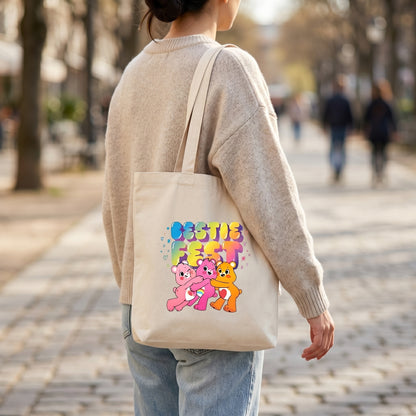 Canvas A4 Tote Bag - Care Bear