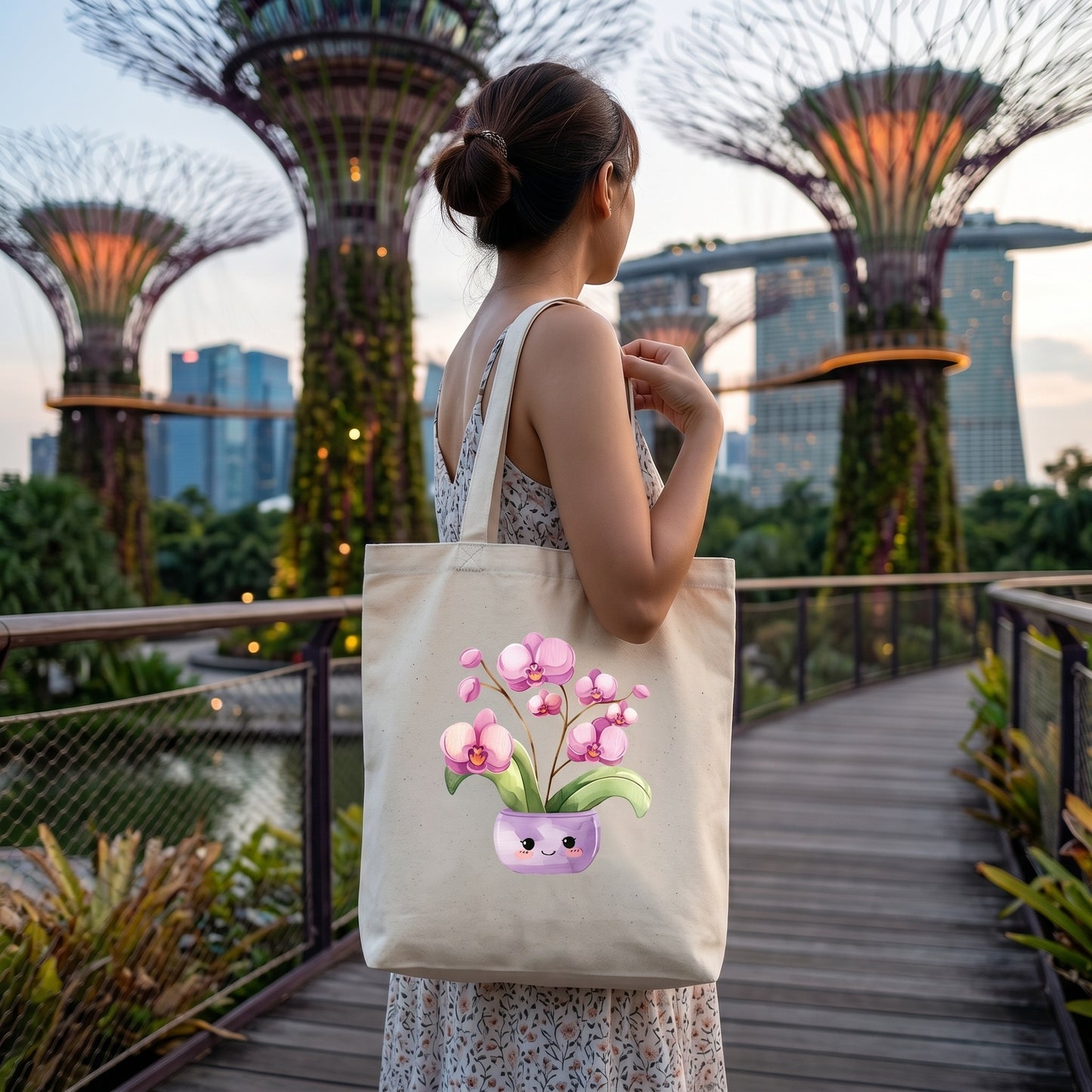 Canvas A4 Tote Bag - Plant Lover