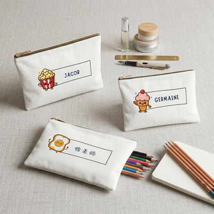 Foodie Series Zipper Pouch