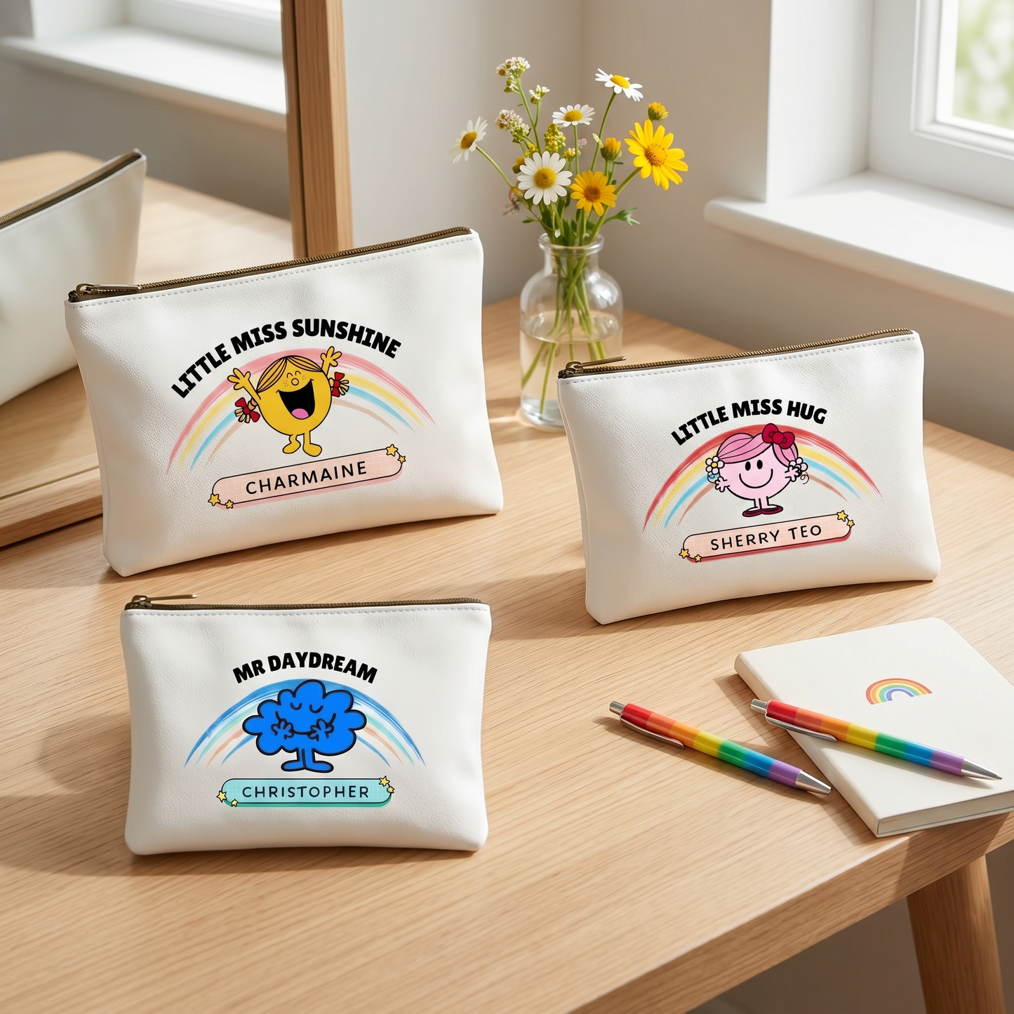Little Miss/ Mr Series Zipper Pouch