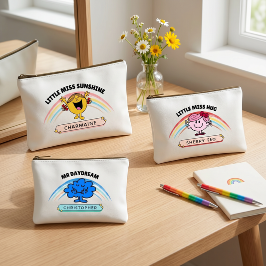 Little Miss/ Mr Series Zipper Pouch