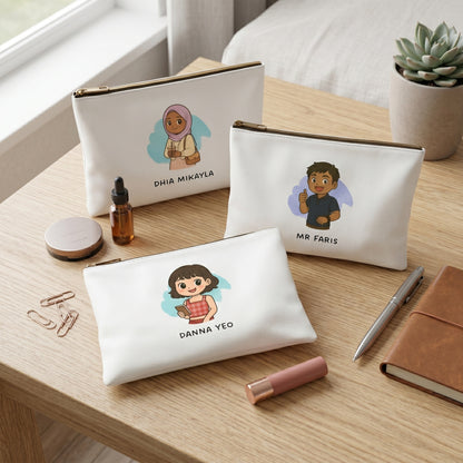 Custom Chibi Zipper Pouch