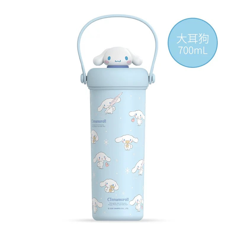 [SG Stock] 700ML SANRIO Thermal Tumbler (Any 2 for $48)