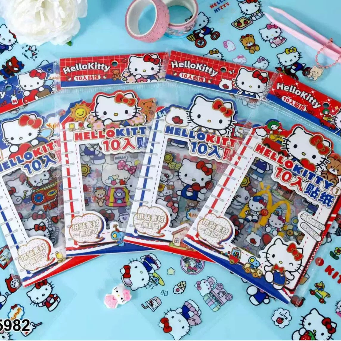 [PRE-ORDER] Set of 4 Stickers Sheets