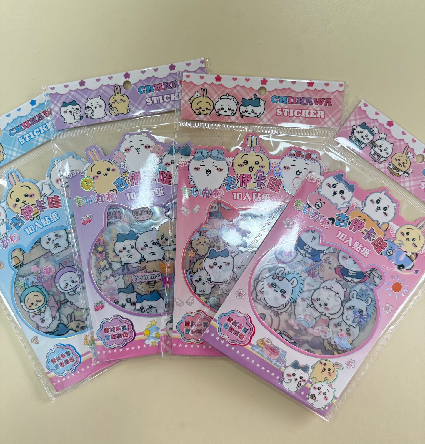 [PRE-ORDER] Set of 4 Stickers Sheets