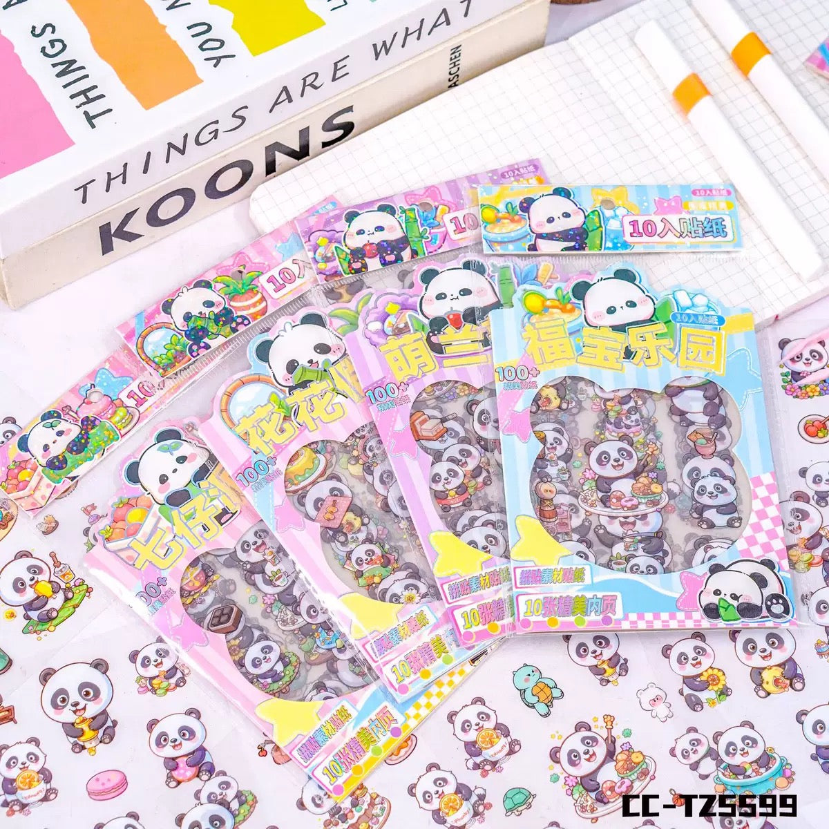 [PRE-ORDER] Set of 4 Stickers Sheets