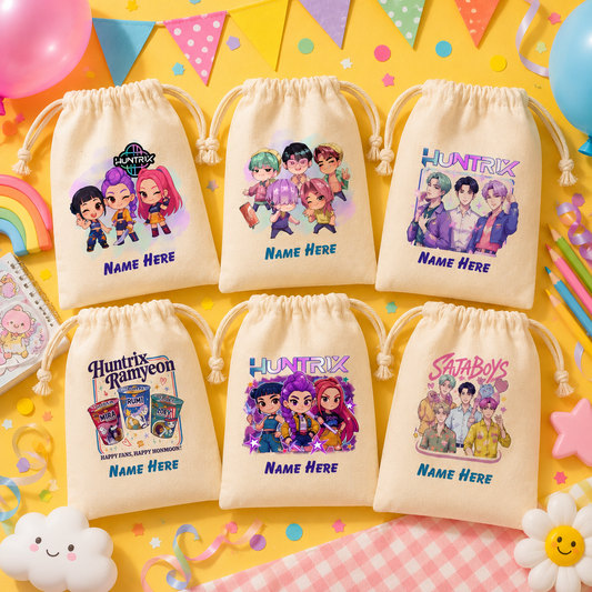 Kpop Hunter Custom Favor Bags
