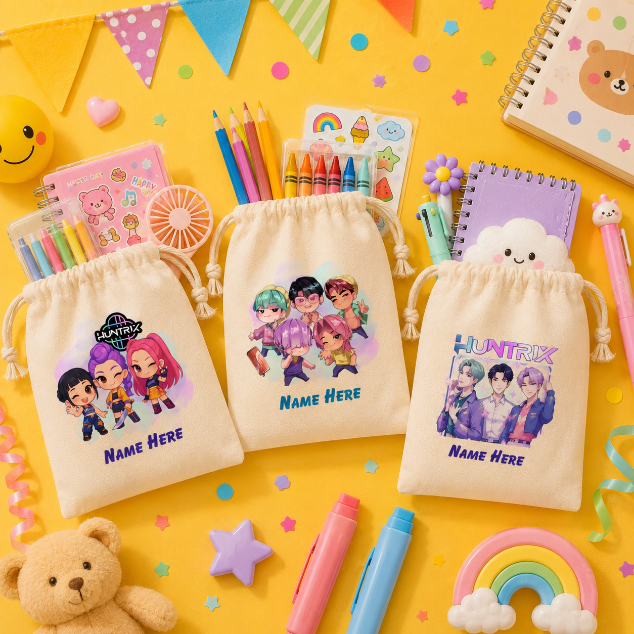 Kpop Hunter Custom Favor Bags
