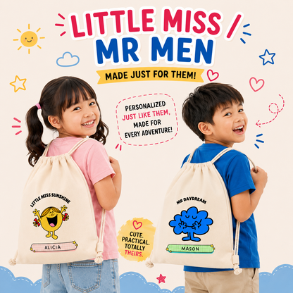 Little Miss / Mr Series Custom Backpack