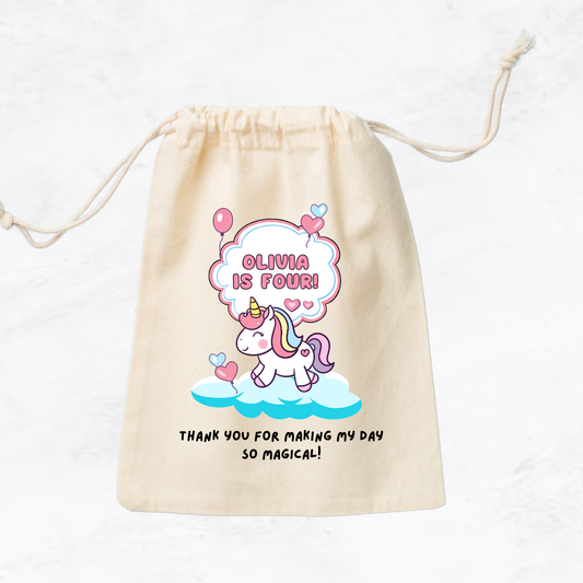 Magical Unicorn Favor Bags