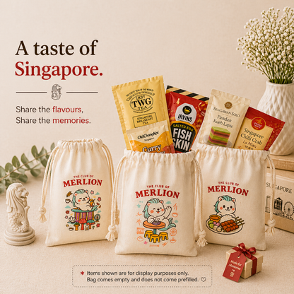 The Club of Merlion Favor Bag
