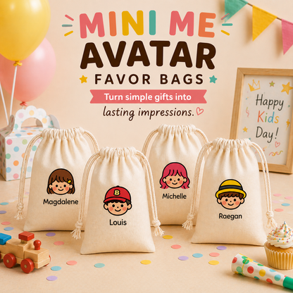Mini Me Favor Bags