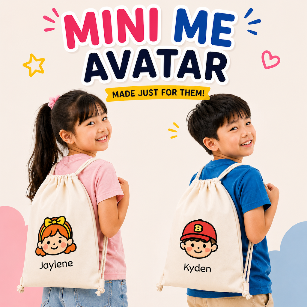 Mini Me Avatar Custom Backpack