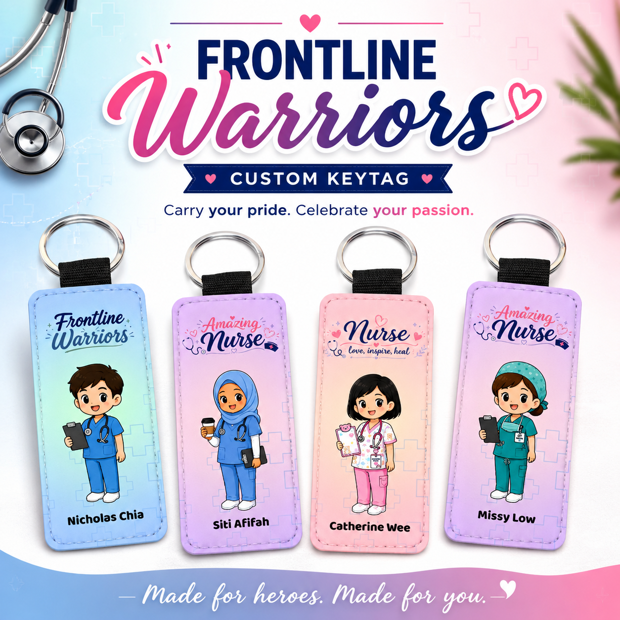 Frontline Warriors Key tag