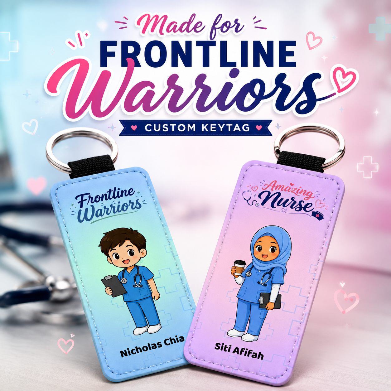 Frontline Warriors Key tag