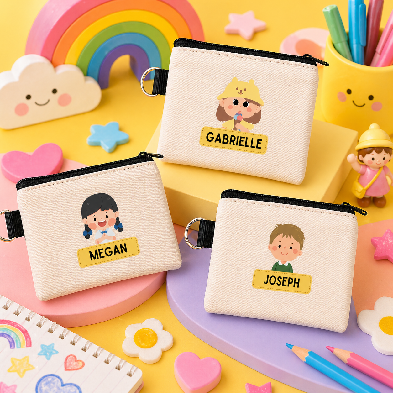 Portrait Pal - Keyring Coin Purse