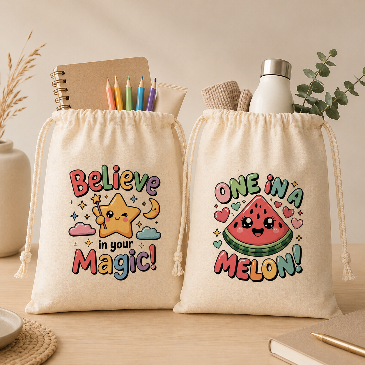 Positive Vibes Favor Bags