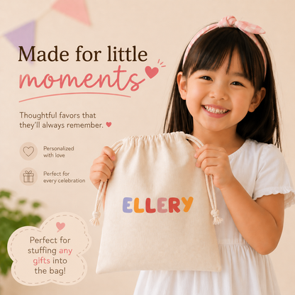 Signature Name Favor Bags