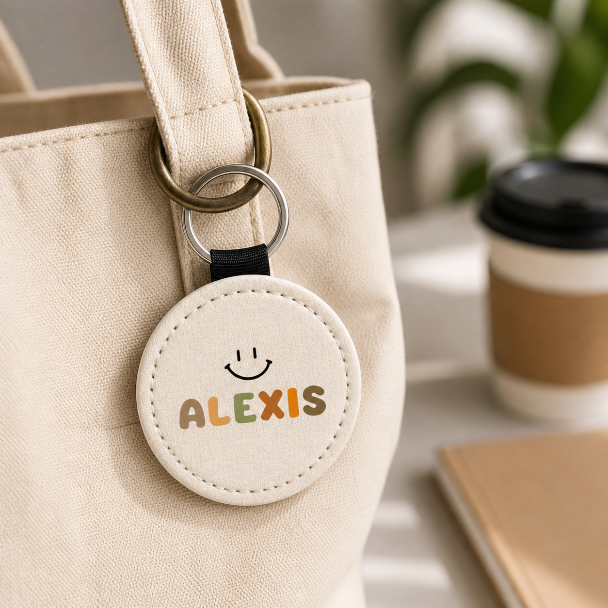 Signature Round Keytag
