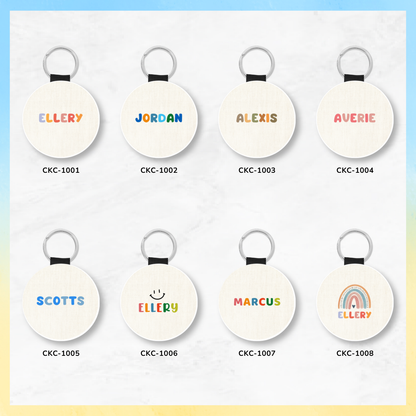 Signature Round Keytag
