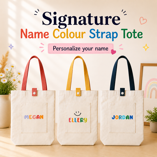 Signature Name Colour Tote