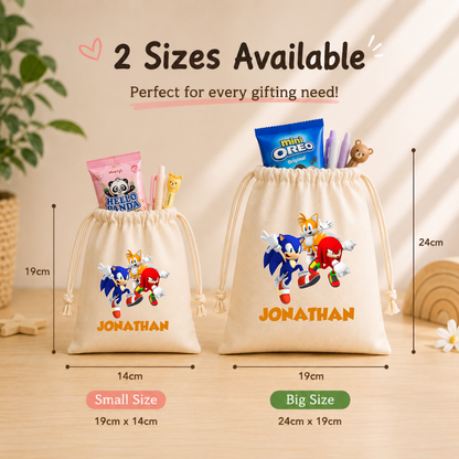 Super Sonic Custom Favor Bags