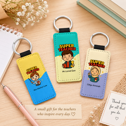 Super Teacher Custom Key Tags