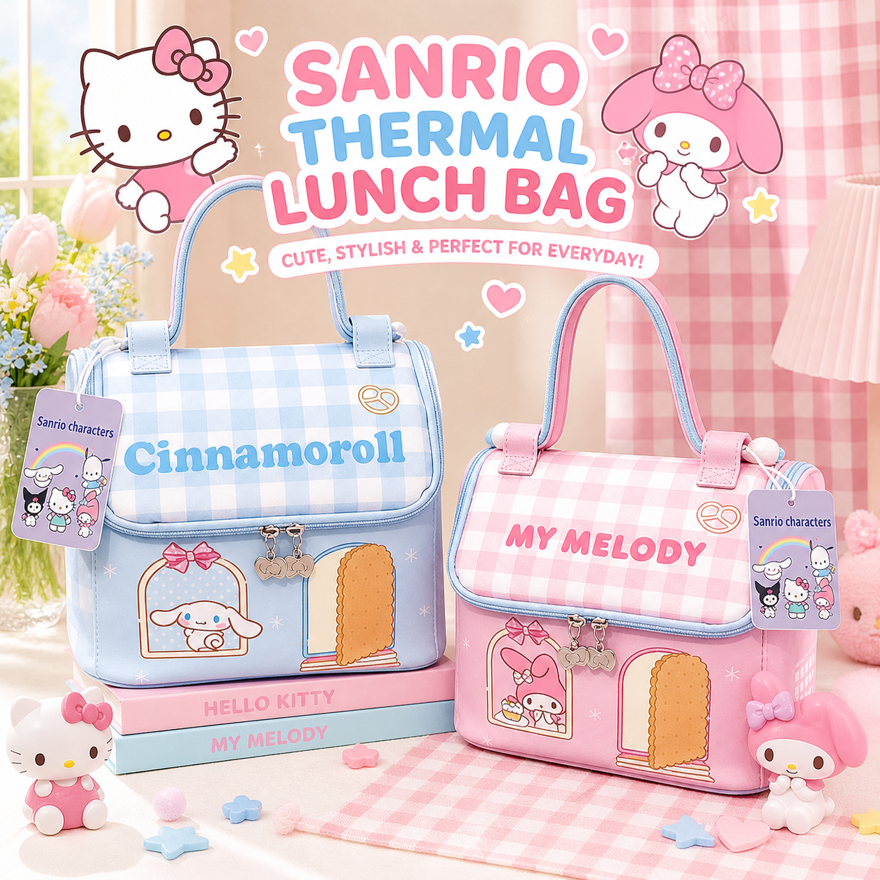 [SG Stock] Sanrio Original Thermal Lunch Bag